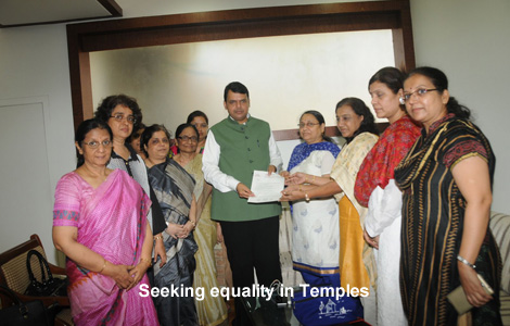 Seeking equality in Temples